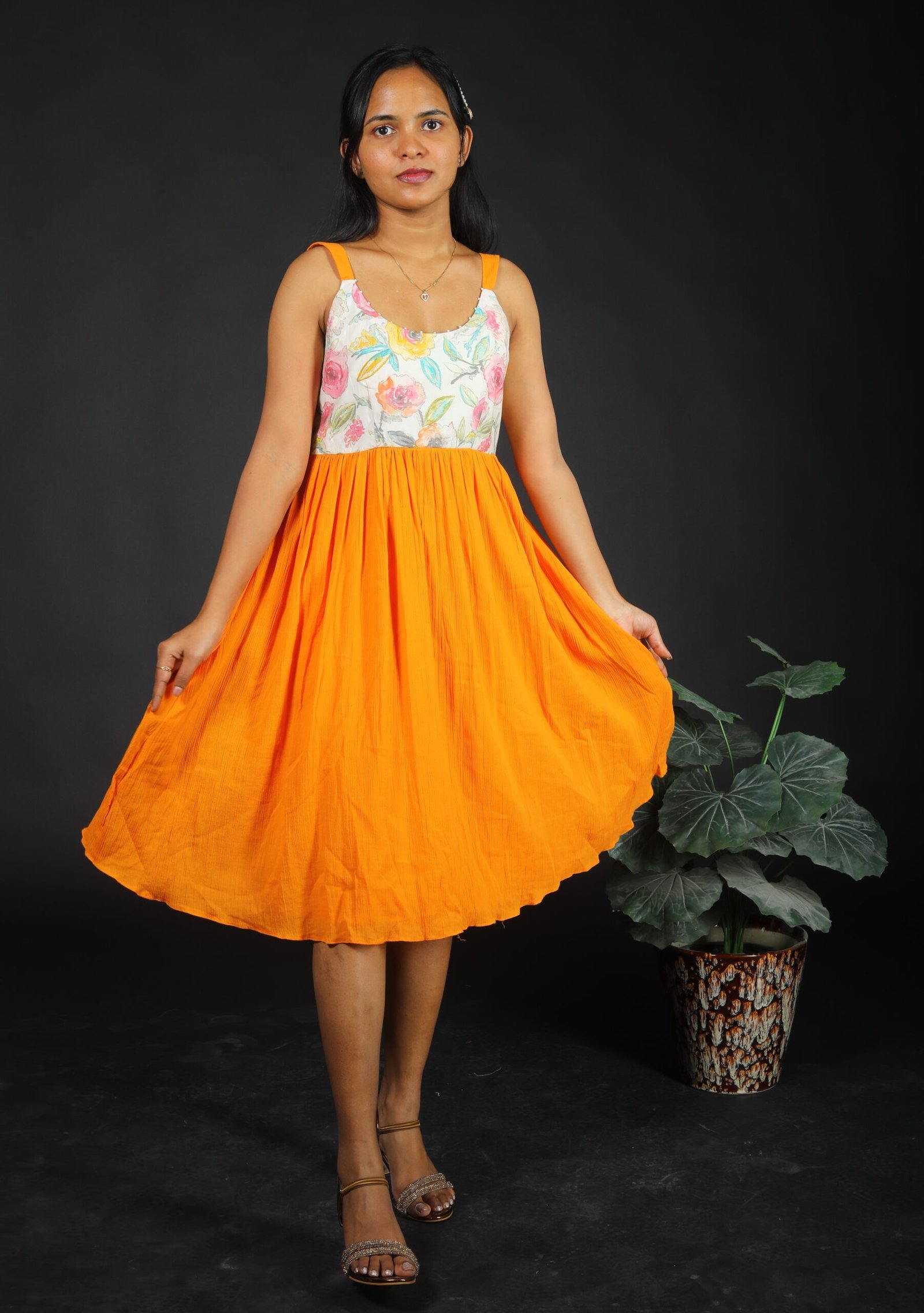 Orange Frock